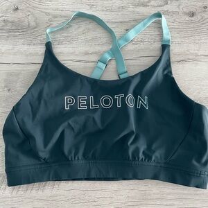 Peloton Dark Blue Sports Bra Medium Support